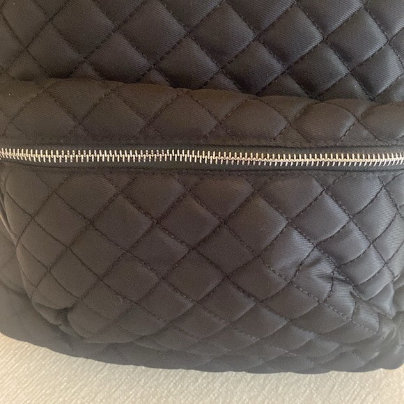 Quilted black backpack-New - Picture 2 of 8